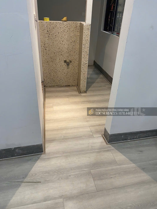Sàn nhựa đá công nghệ Spc hèm khoá xuất dư Mỹ LDC028