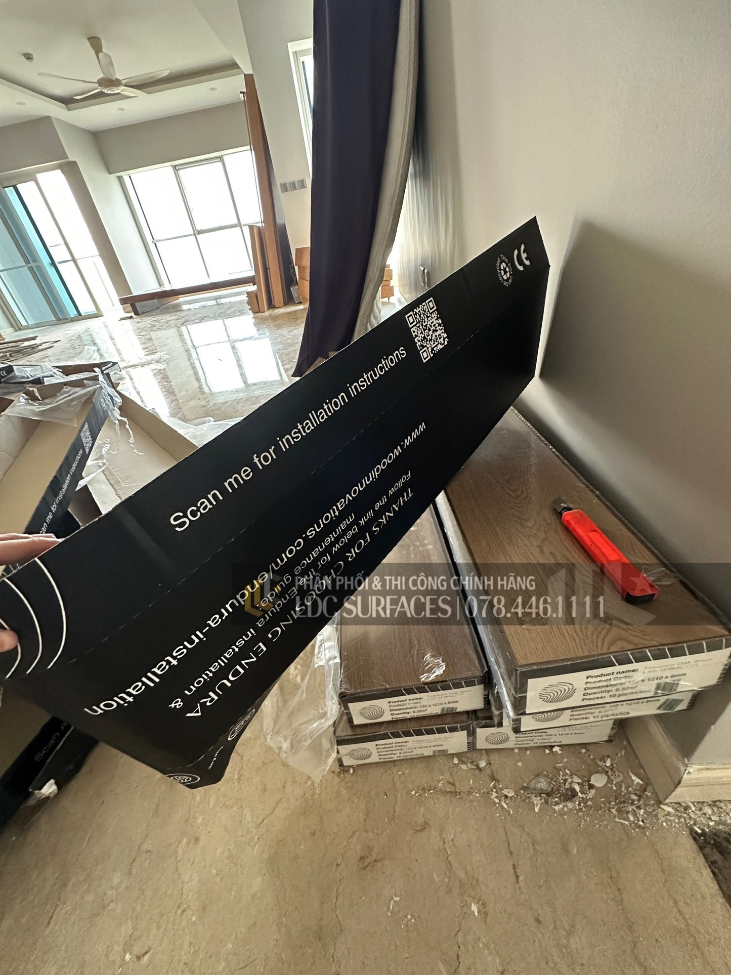 Sàn gỗ công nghiệp Endura Đức 8mm