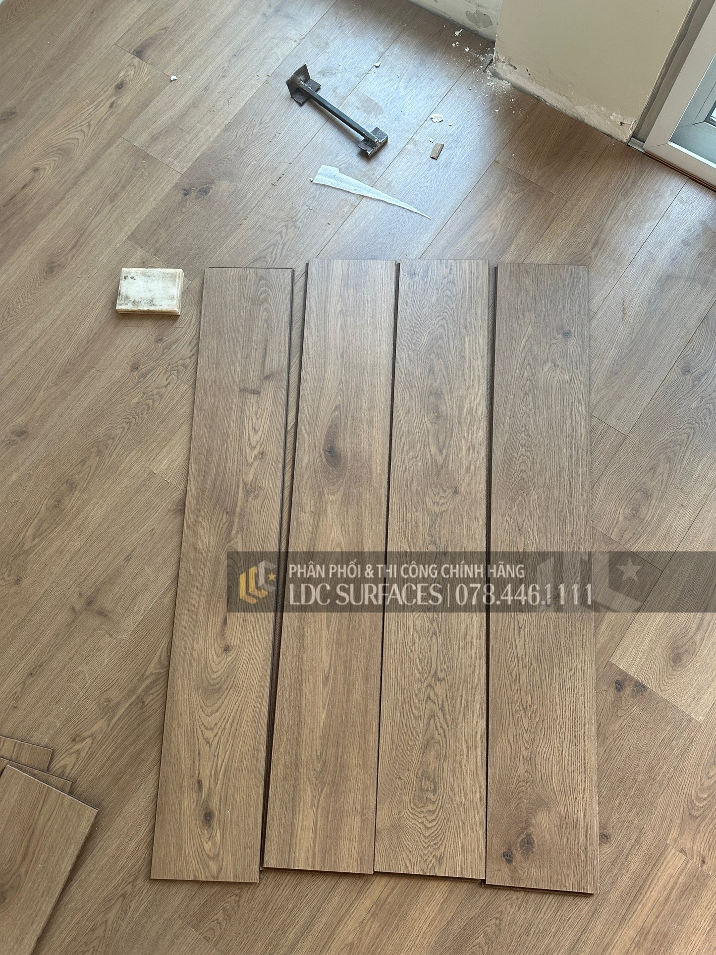 Sàn gỗ công nghiệp Endura Đức 8mm