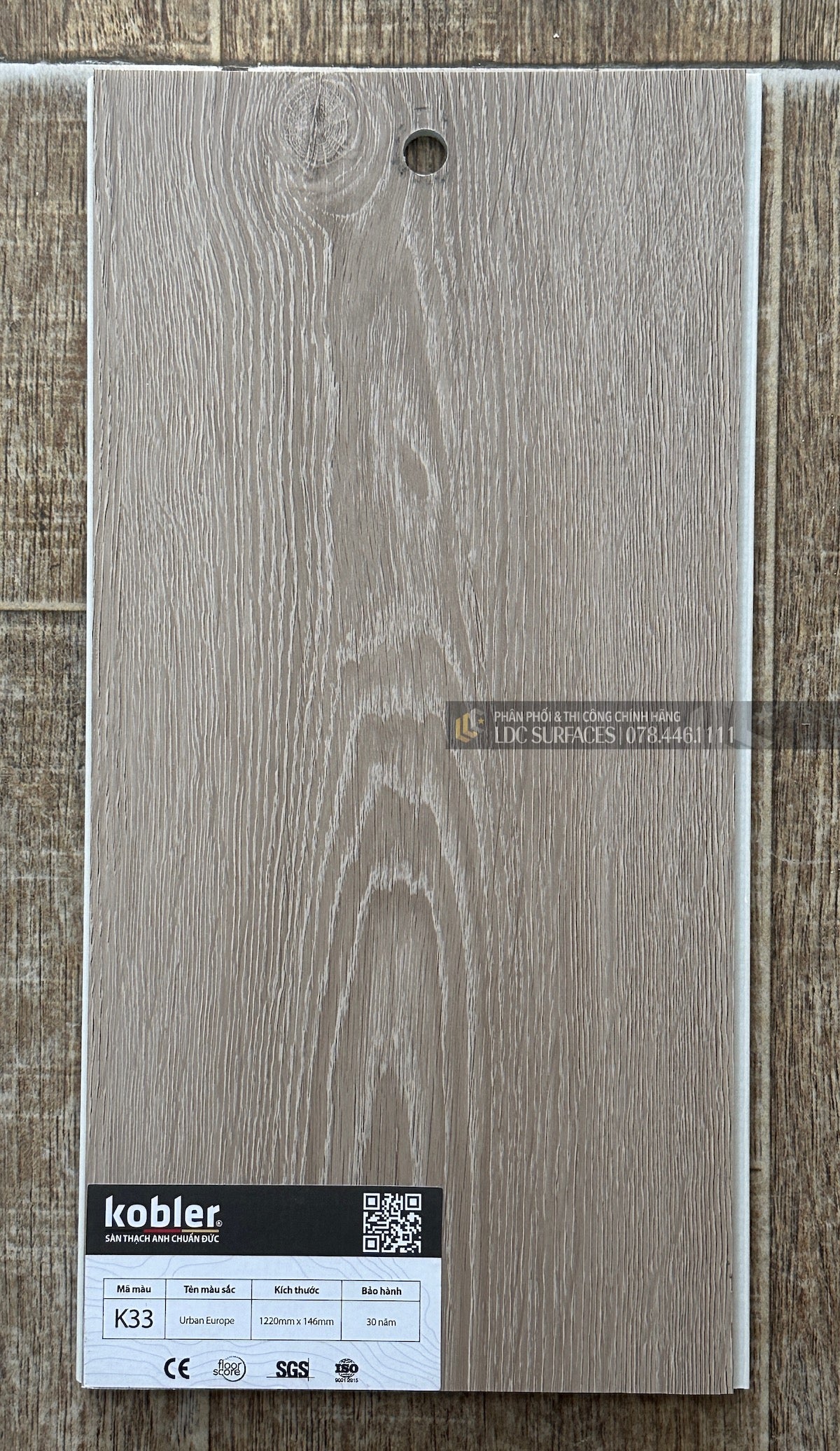 Sàn thạch anh chuẩn Đức Kobler K33
