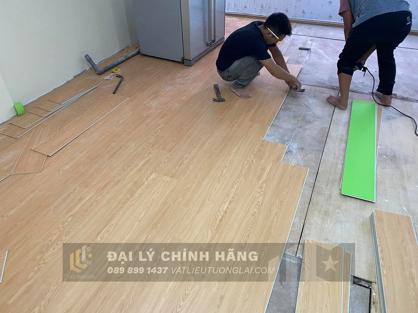 Sàn nhựa đá công nghệ SPC hèm khóa Anpro SA