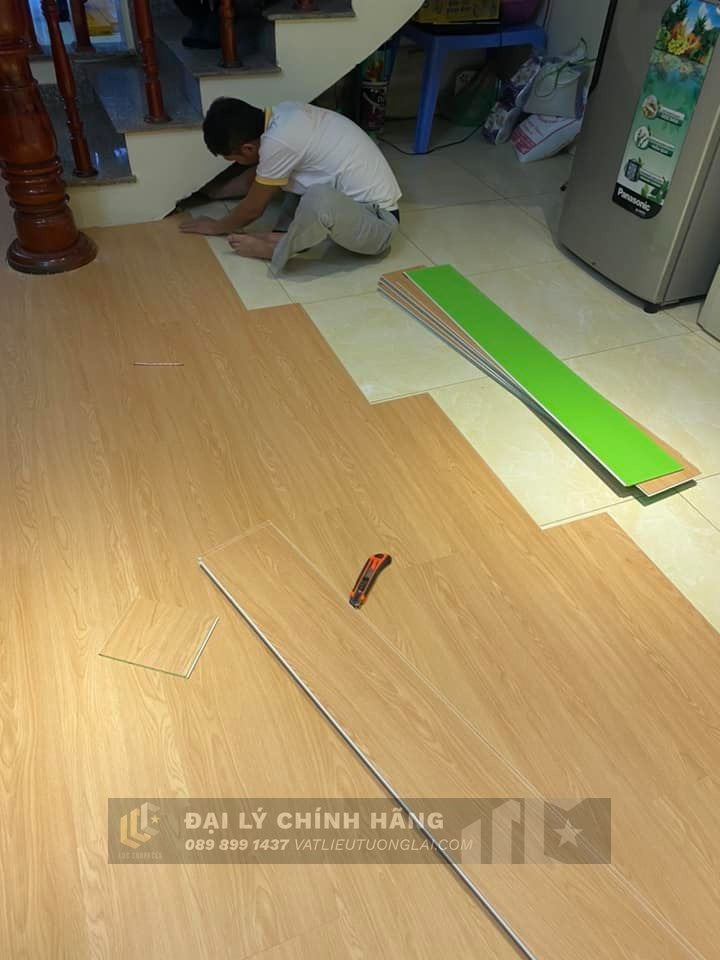 Sàn nhựa đá công nghệ SPC hèm khóa Anpro SA