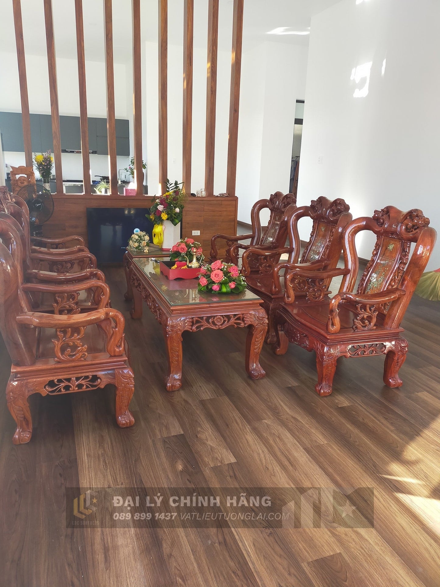 Sàn nhựa đá công nghệ SPC hèm khóa Anpro SA