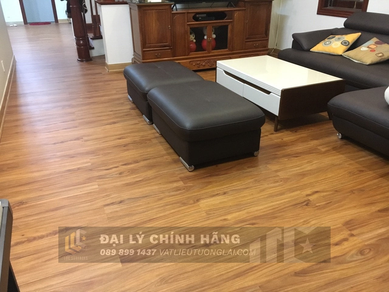 Sàn nhựa đá công nghệ SPC hèm khóa Anpro SA