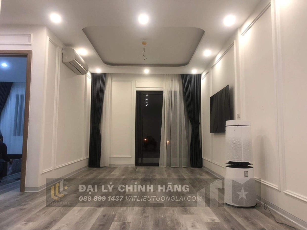 Sàn nhựa đá công nghệ SPC hèm khóa Royal Crystal RCFW