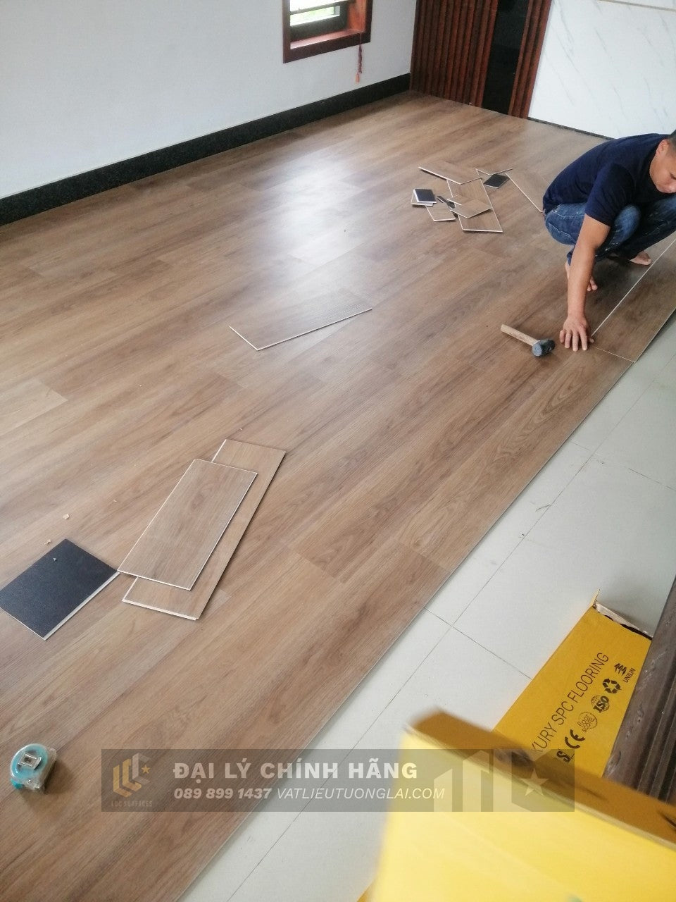 Sàn nhựa đá công nghệ SPC hèm khóa Anpro SA