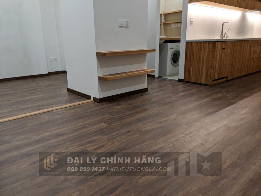 Sàn nhựa đá công nghệ SPC hèm khóa Royal Crystal RCFW