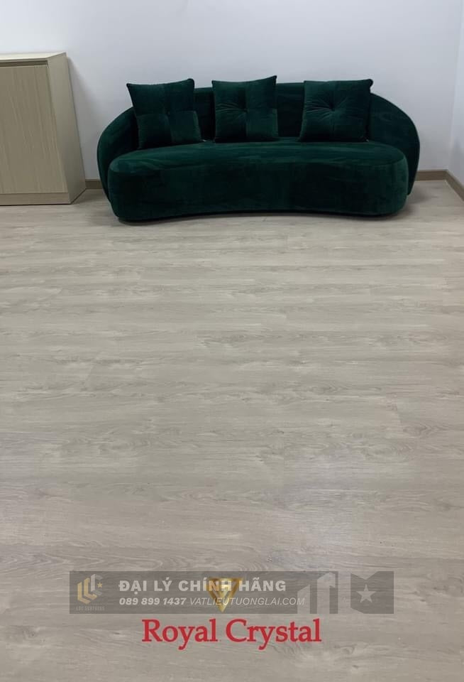 Sàn nhựa đá công nghệ SPC hèm khóa Royal Crystal RCFW