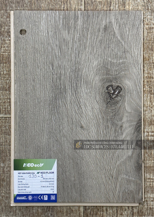 Sàn nhựa đá công nghệ SPC hèm khóa Neo Floor Eco 130-1/P0032