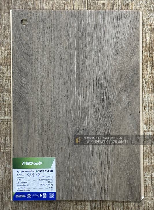 Sàn nhựa đá công nghệ SPC hèm khóa Neo Floor Eco 151-2/P0062