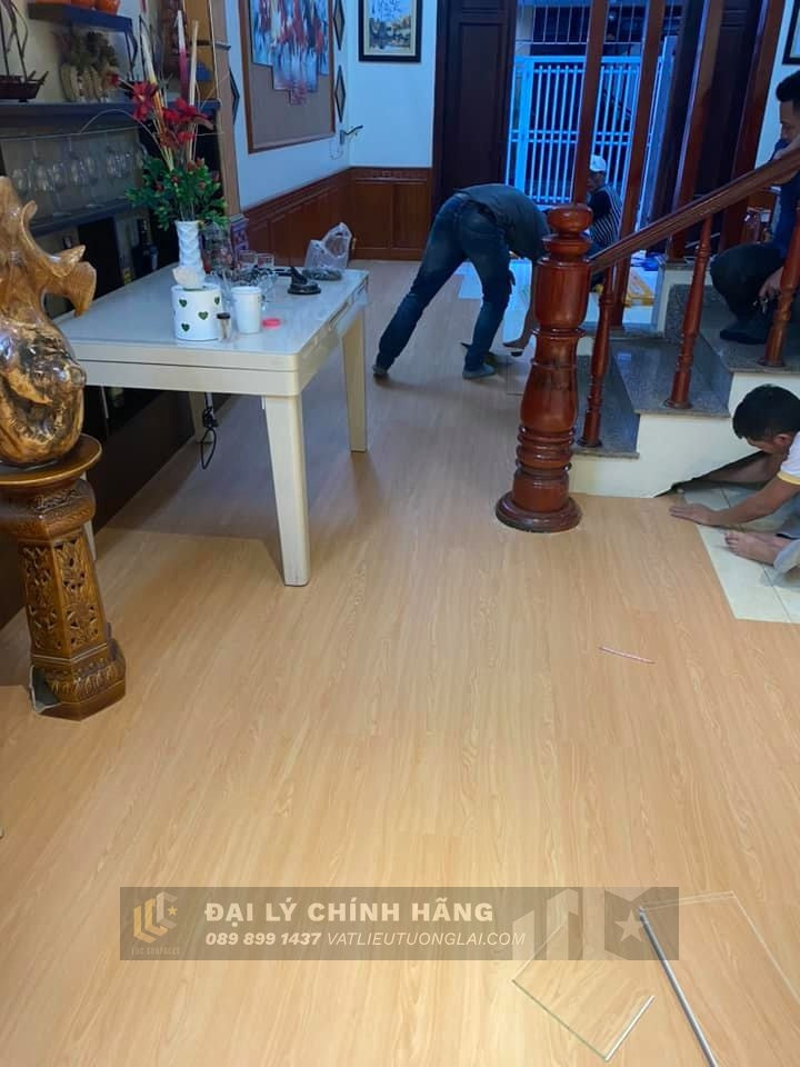 Sàn nhựa đá công nghệ SPC hèm khóa Anpro SA