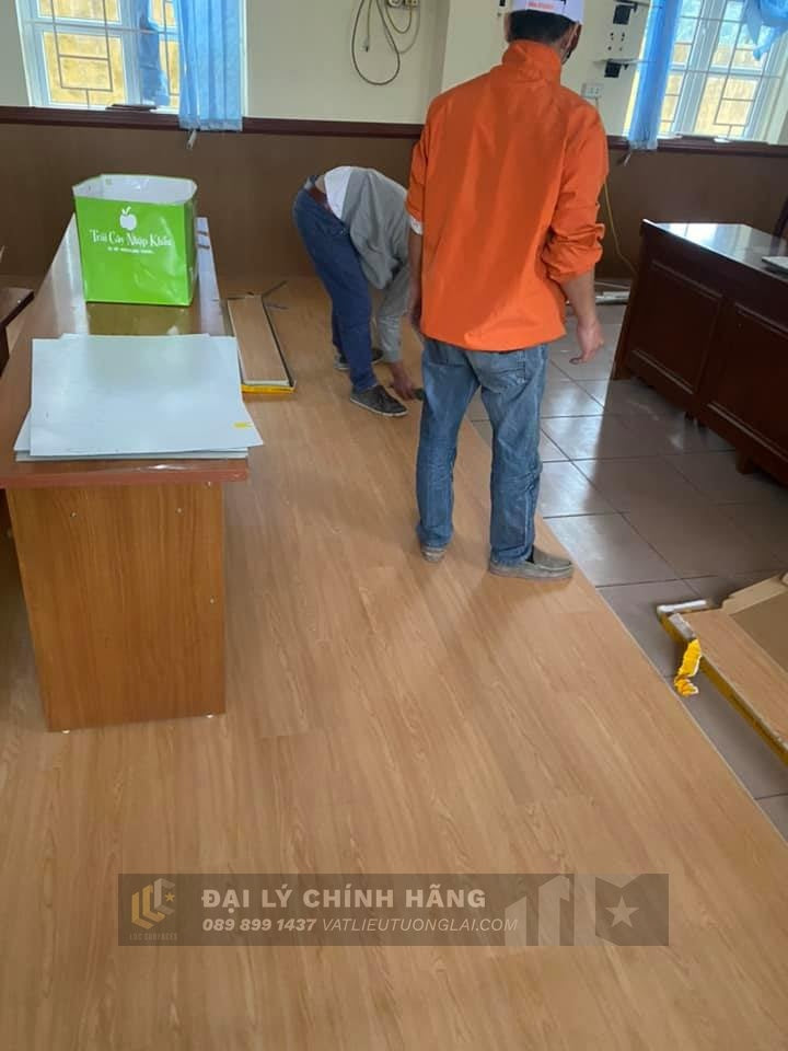 Sàn nhựa đá công nghệ SPC hèm khóa Anpro SA