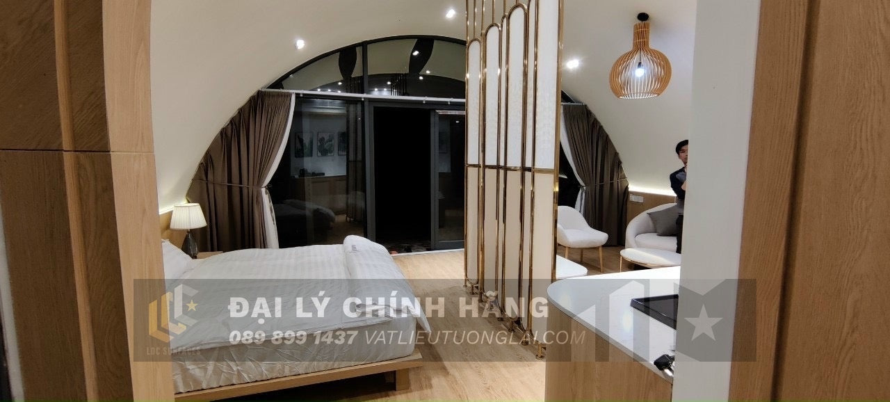Sàn nhựa đá công nghệ SPC hèm khóa Royal Crystal RCFW