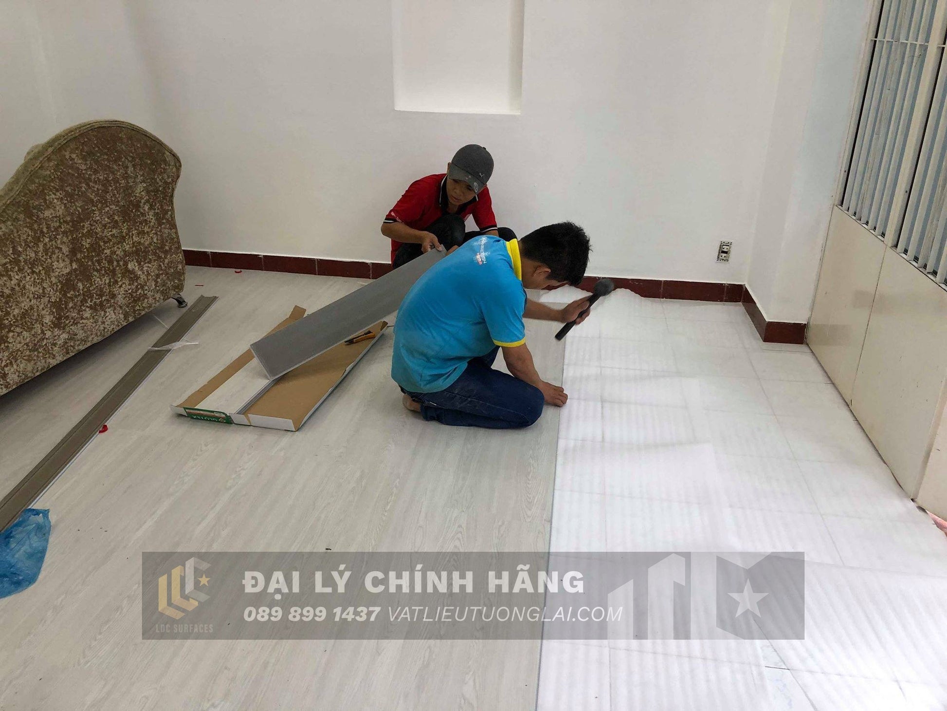 Sàn nhựa đá công nghệ SPC hèm khóa Glotex mm