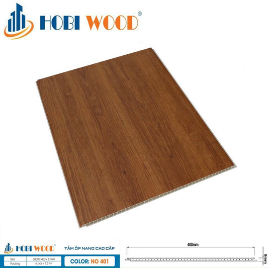 Tấm ốp tường, trần Nano HobiWood N401