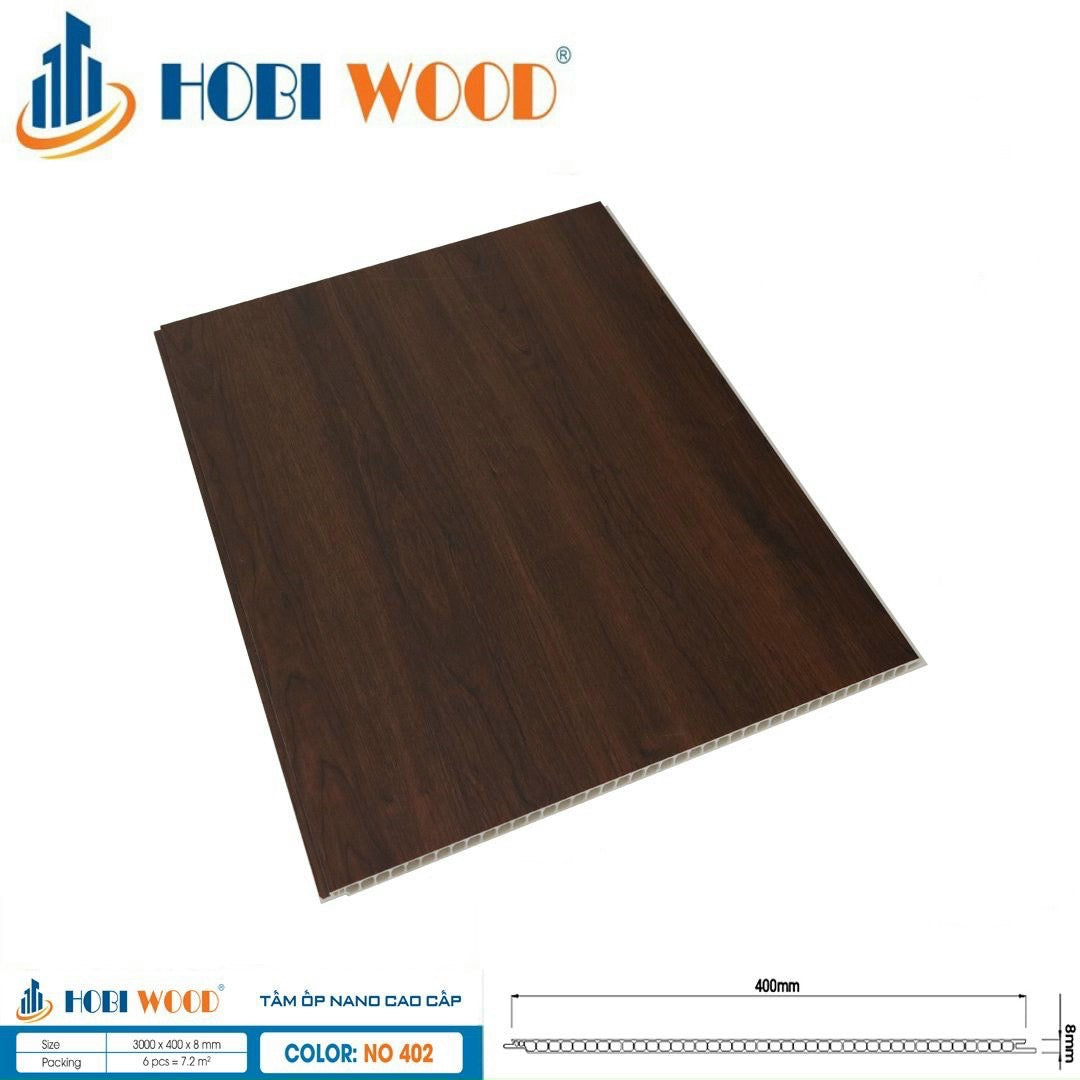 Tấm ốp tường, trần Nano HobiWood N402