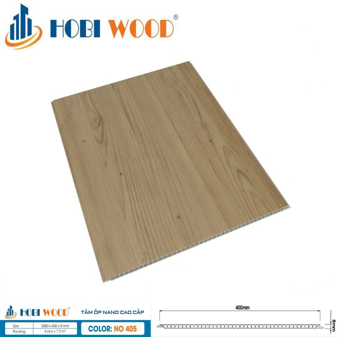 Tấm ốp tường, trần Nano HobiWood N405