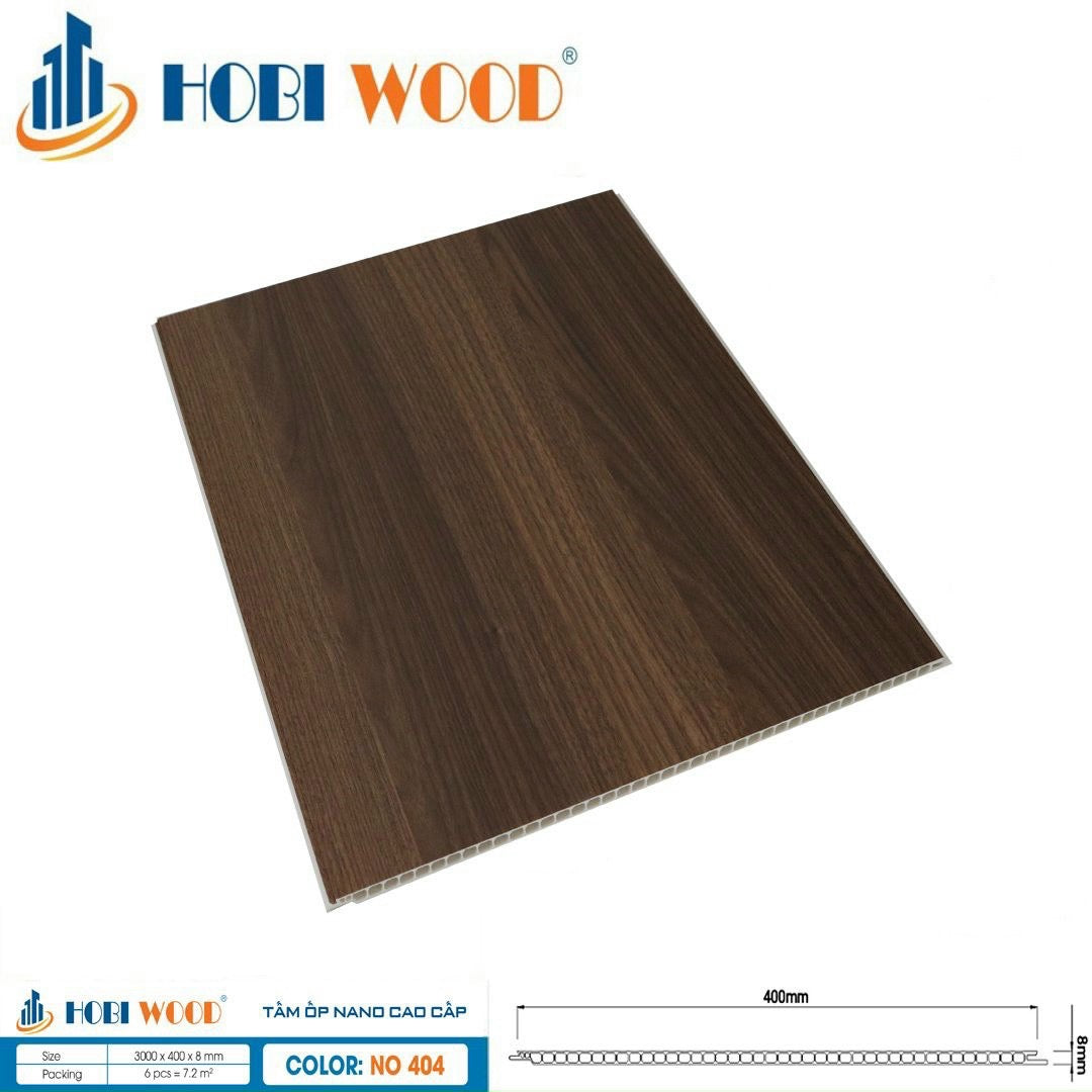 Tấm ốp tường, trần Nano HobiWood N404