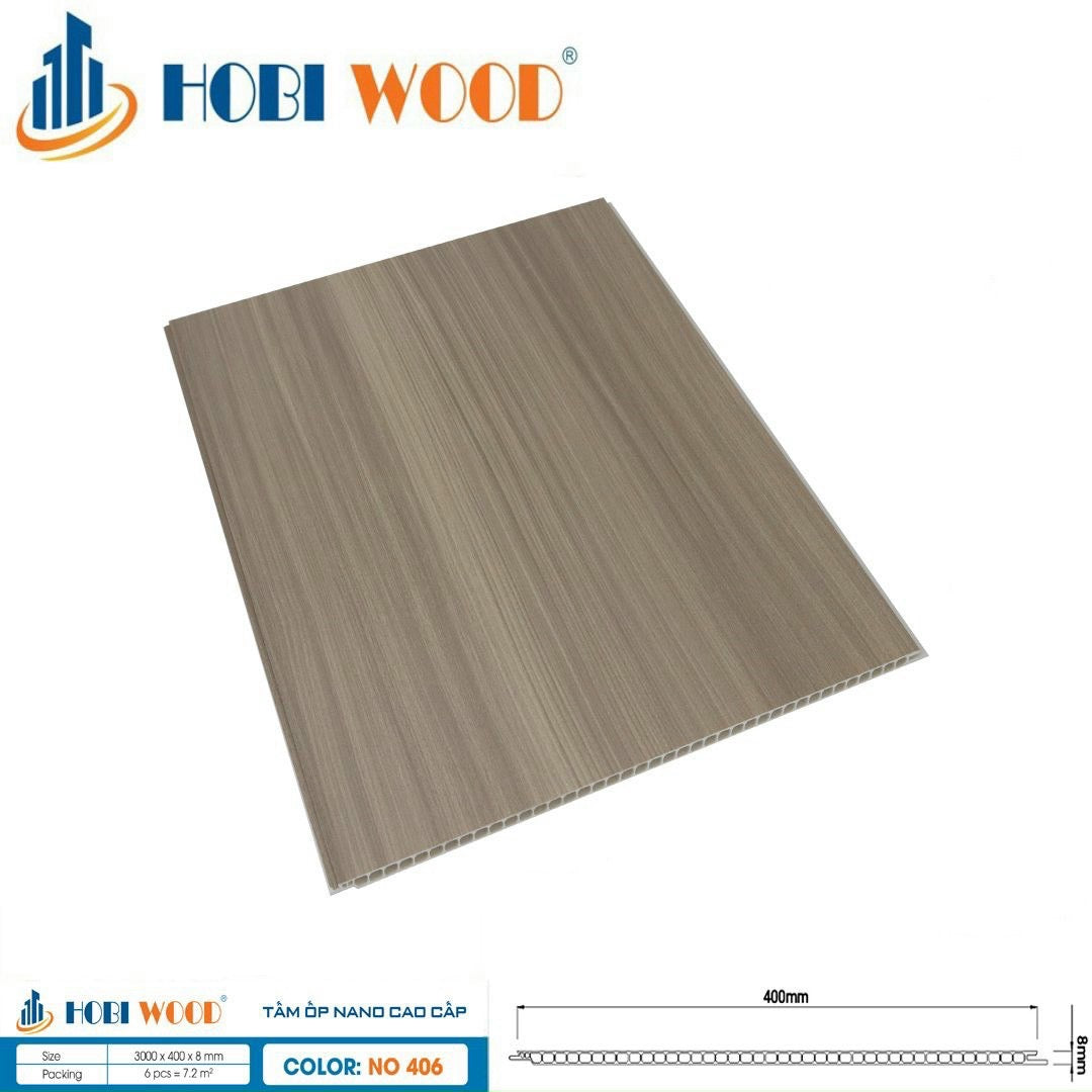 Tấm ốp tường, trần Nano HobiWood N406