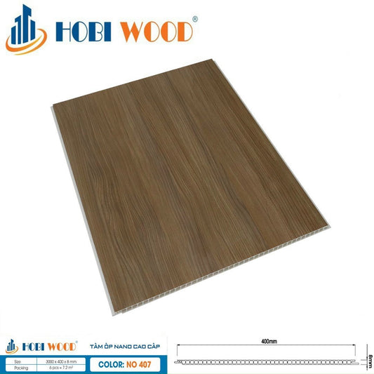 Tấm ốp tường, trần Nano HobiWood N407