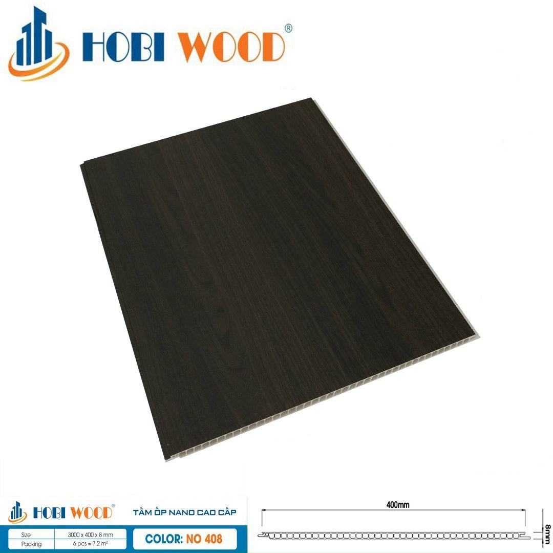 Tấm ốp tường, trần Nano HobiWood N408