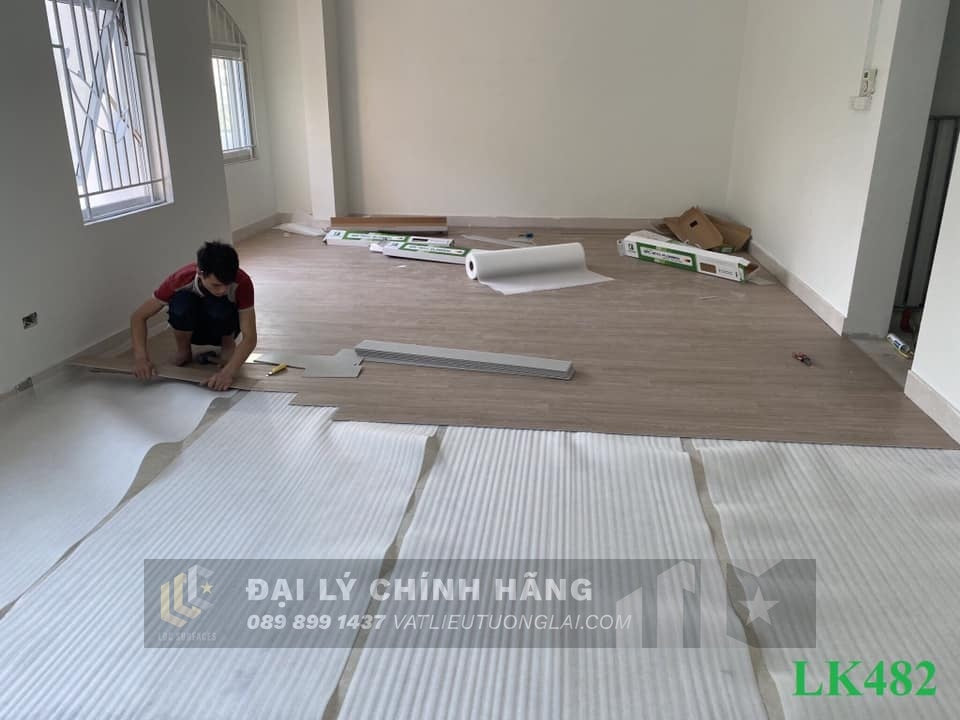 Sàn nhựa đá công nghệ SPC hèm khóa Vfloor LK