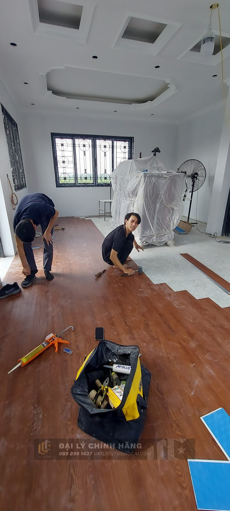 Sàn nhựa đá công nghệ SPC hèm khóa Vfloor Perfect Life