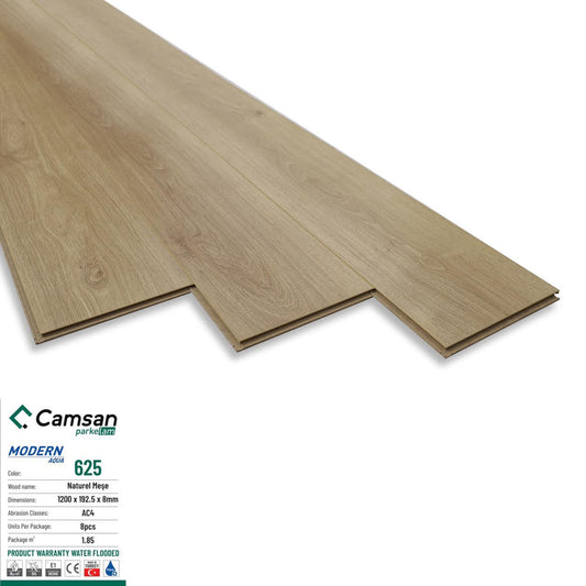 Sàn gỗ công nghiệp Thổ Nhĩ Kỳ Camsan mm AQUA
