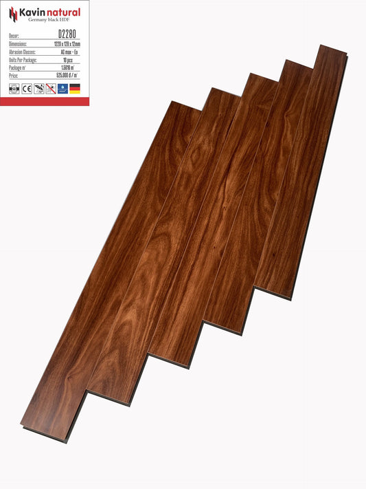 Sàn gỗ công nghiệp cốt lõi đen Đức Kavin Natural D2280