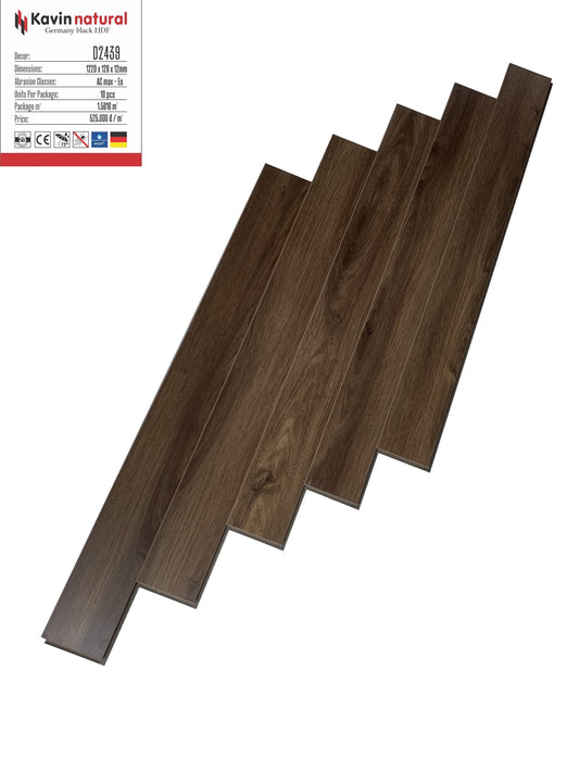 Sàn gỗ công nghiệp cốt lõi đen Đức Kavin Natural D2439