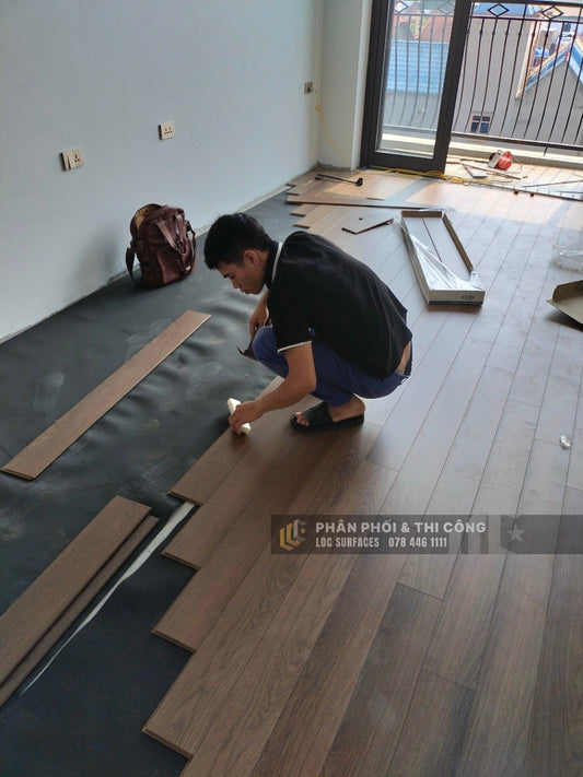 Sàn gỗ công nghiệp cốt lõi trắng Dongwha Natus Classy NC004 12mm