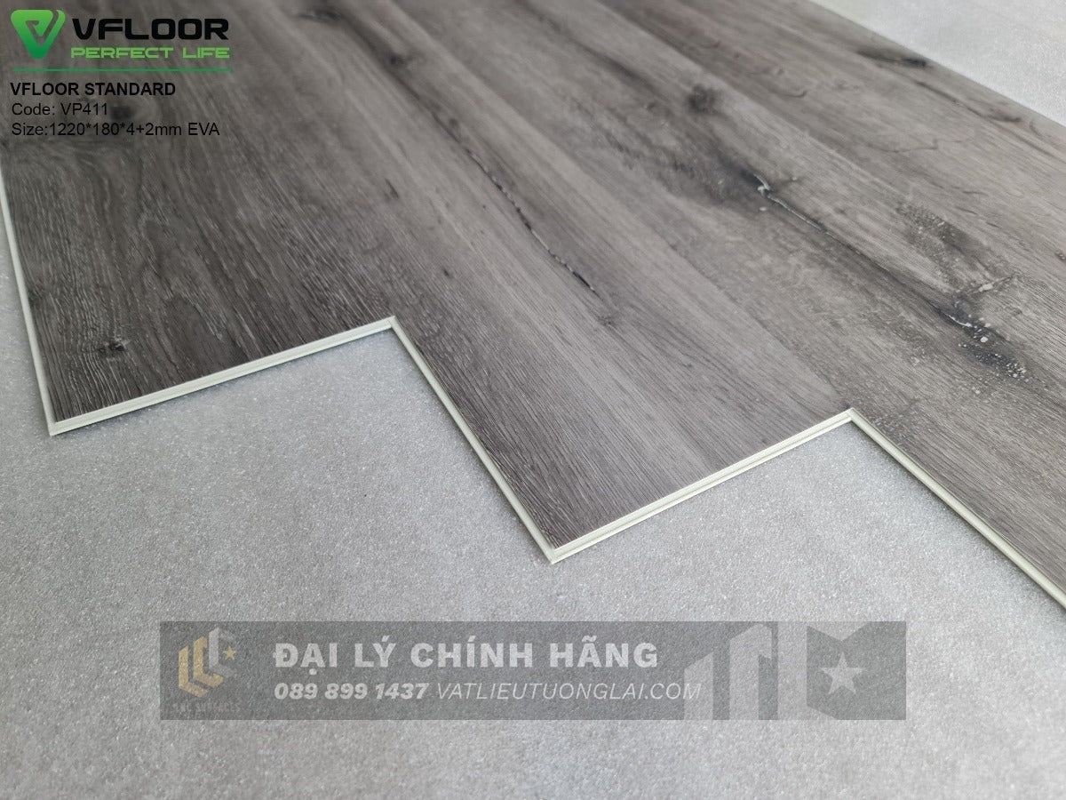 Sàn nhựa đá công nghệ SPC hèm khóa Vfloor Standard VP