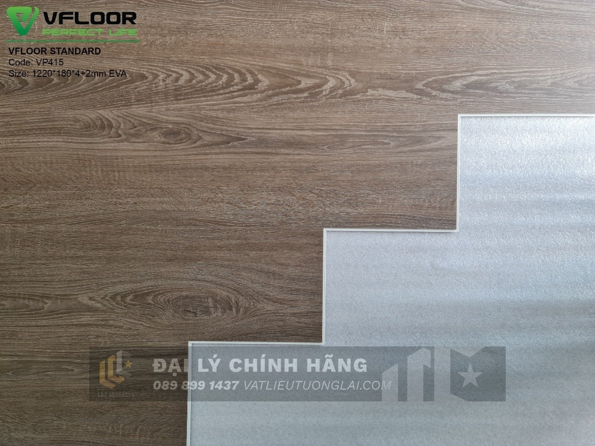 Sàn nhựa đá công nghệ SPC hèm khóa Vfloor Standard VP