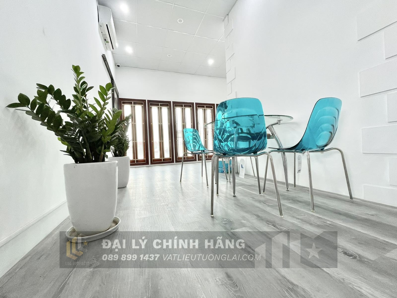 Sàn nhựa đá công nghệ SPC hèm khóa Royal Crystal RCFW