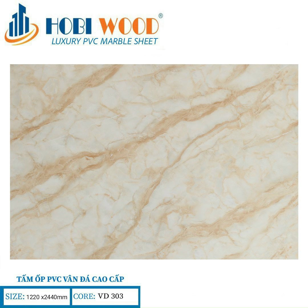 Tấm ốp tường PVC HobiWood