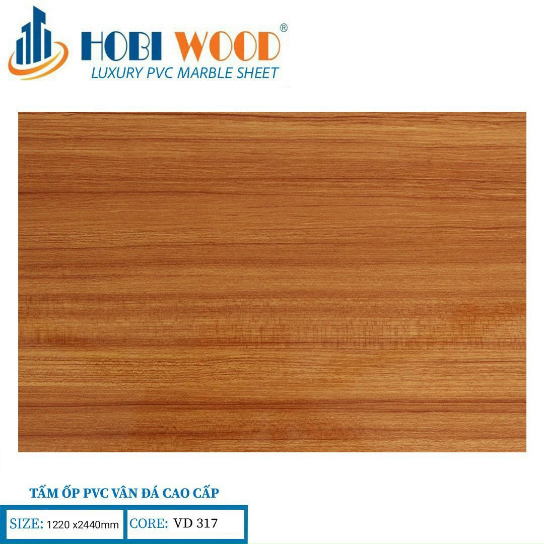 Tấm ốp tường PVC HobiWood VD317