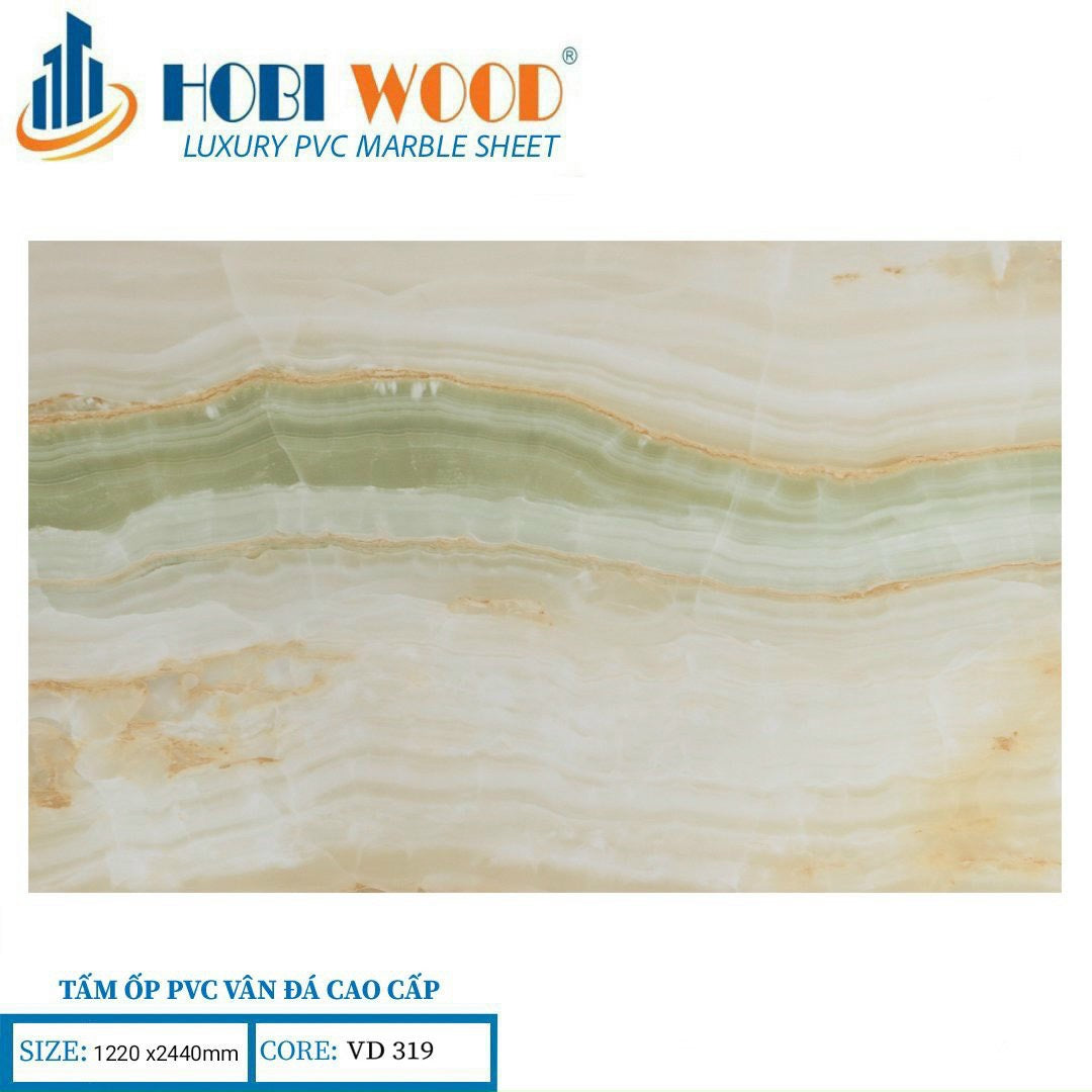 Tấm ốp tường PVC HobiWood VD319